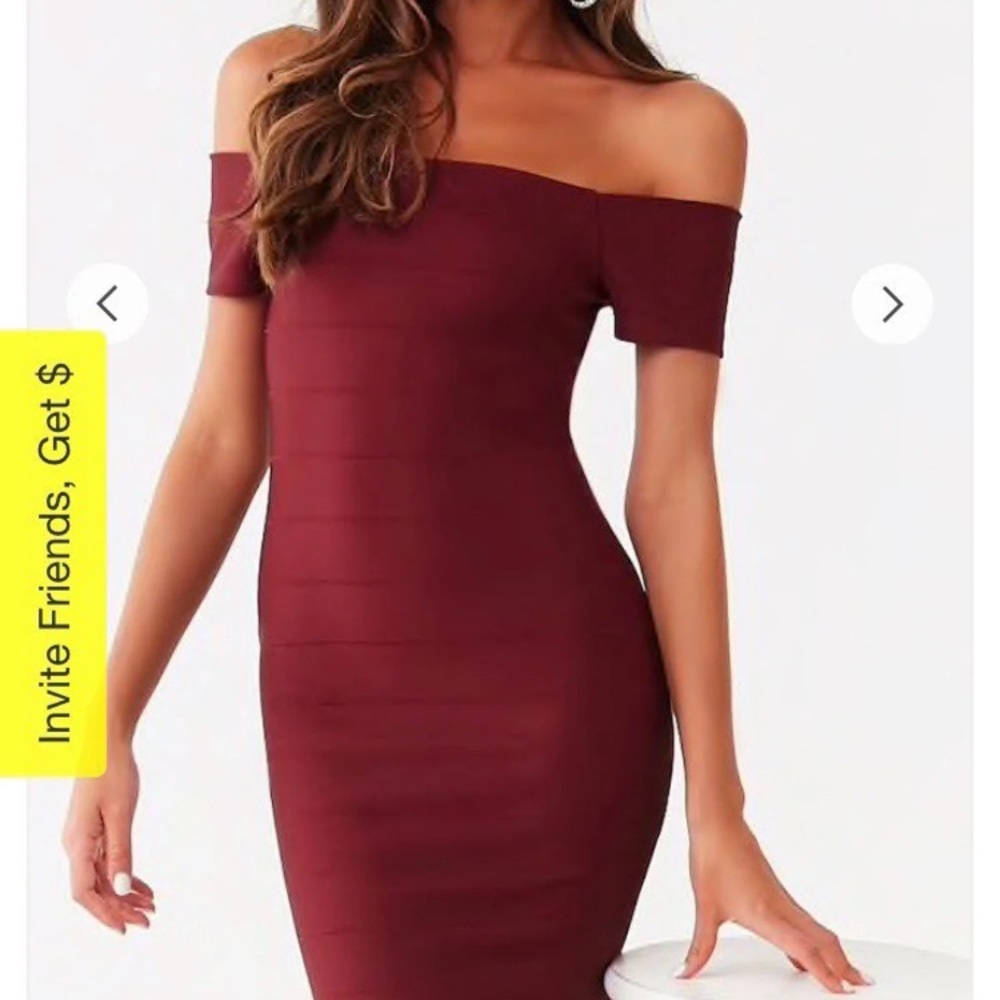 NWT Forever 21 Bodycon Dress, Small